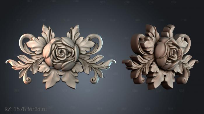 RZ_1578 3d stl for CNC