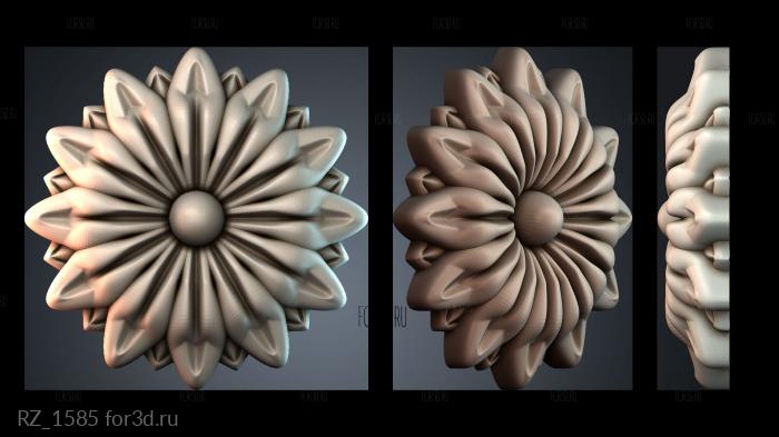 RZ_1585 3d stl модель для ЧПУ