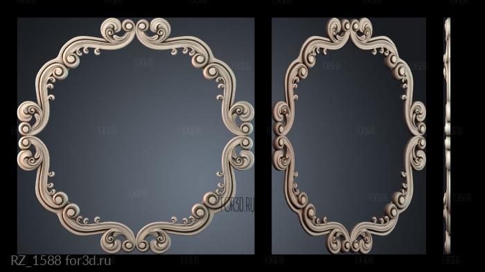 RZ_1588 3d stl модель для ЧПУ