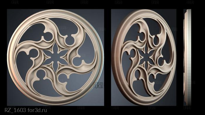 RZ_1603 3d stl for CNC