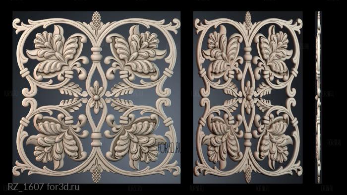 RZ_1607 3d stl for CNC