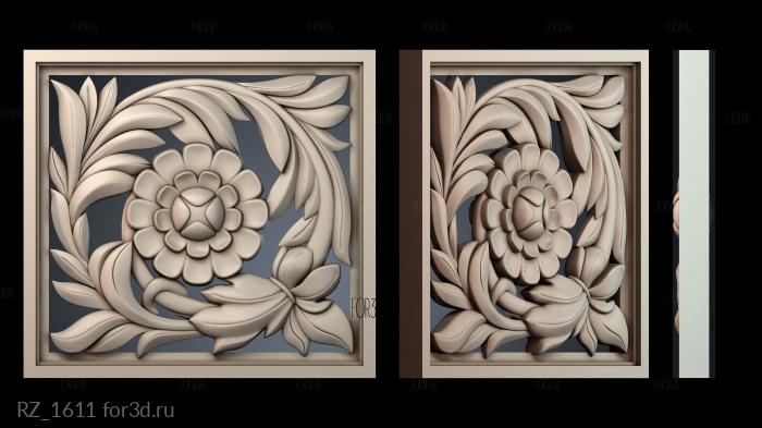 RZ_1611 3d stl for CNC