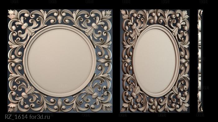 RZ_1614 3d stl for CNC