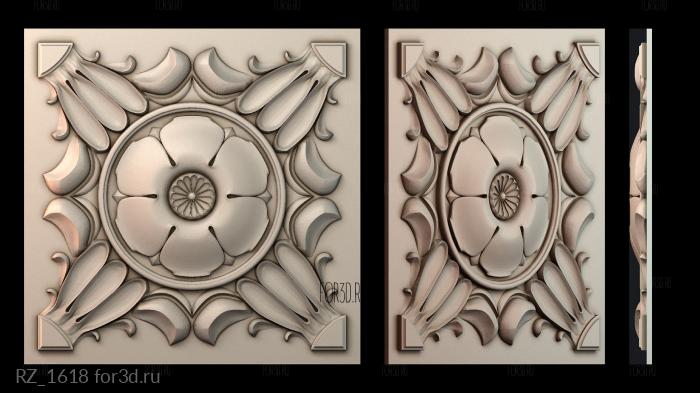 RZ_1618 3d stl for CNC