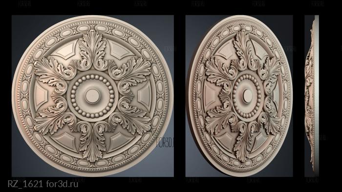 RZ_1621 3d stl for CNC