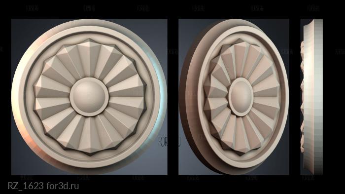 RZ_1623 3d stl for CNC
