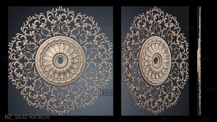 RZ_1632 3d stl for CNC