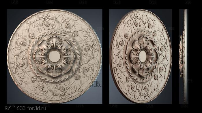 RZ_1633 3d stl for CNC