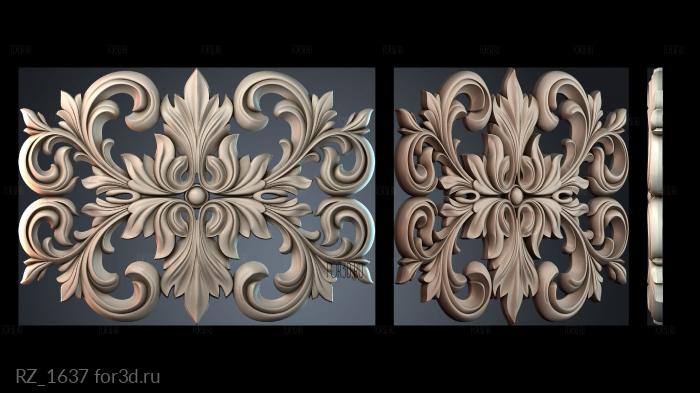 RZ_1637 3d stl модель для ЧПУ