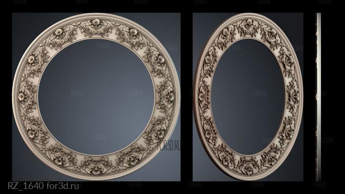 RZ_1640 3d stl for CNC