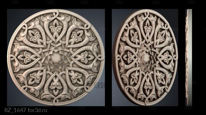 RZ_1647 3d stl for CNC