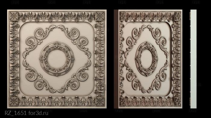 RZ_1651 3d stl for CNC