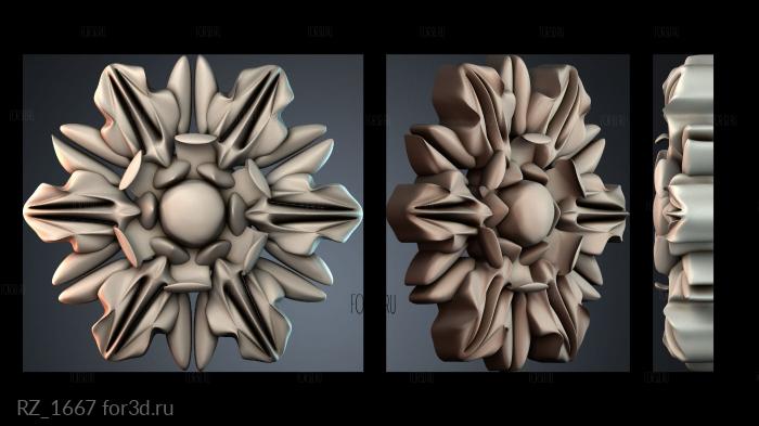 RZ_1667 3d stl for CNC