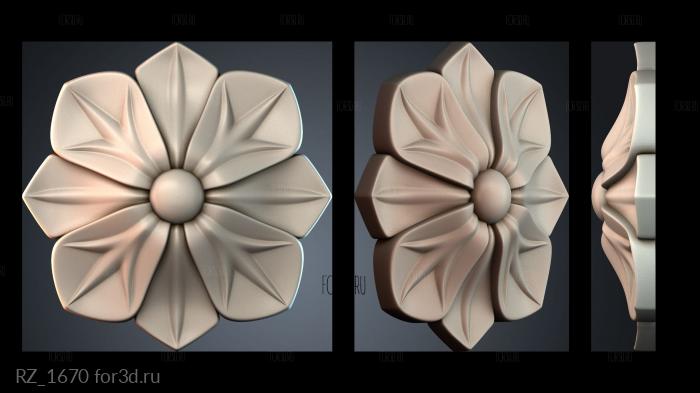 RZ_1670 3d stl for CNC