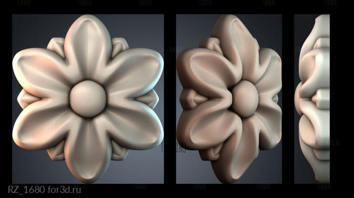 RZ_1680 3d stl for CNC