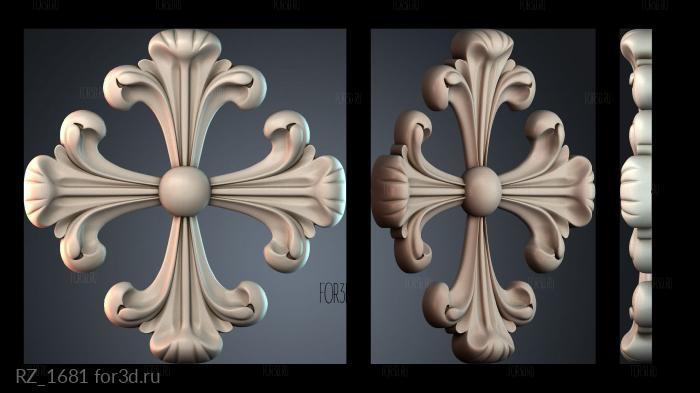 RZ_1681 3d stl модель для ЧПУ