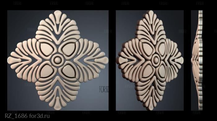 RZ_1686 3d stl for CNC