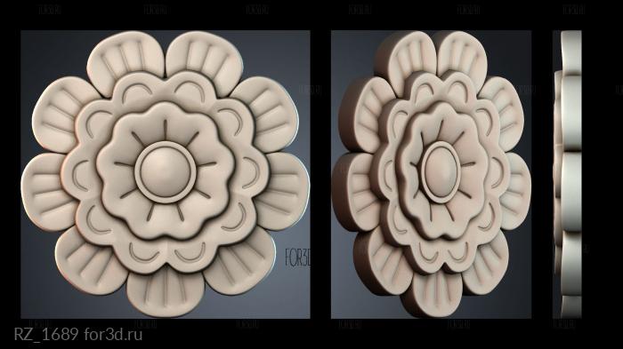 RZ_1689 3d stl модель для ЧПУ