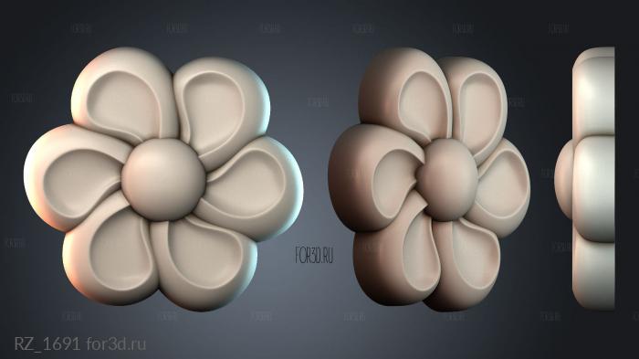 RZ_1691 3d stl for CNC