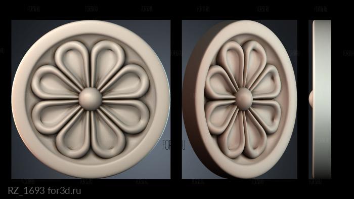 RZ_1693 3d stl модель для ЧПУ