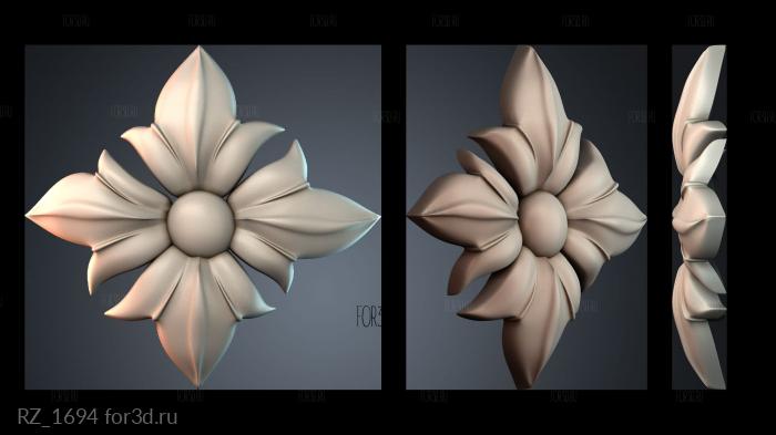RZ_1694 3d stl for CNC