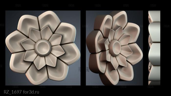 RZ_1697 3d stl for CNC