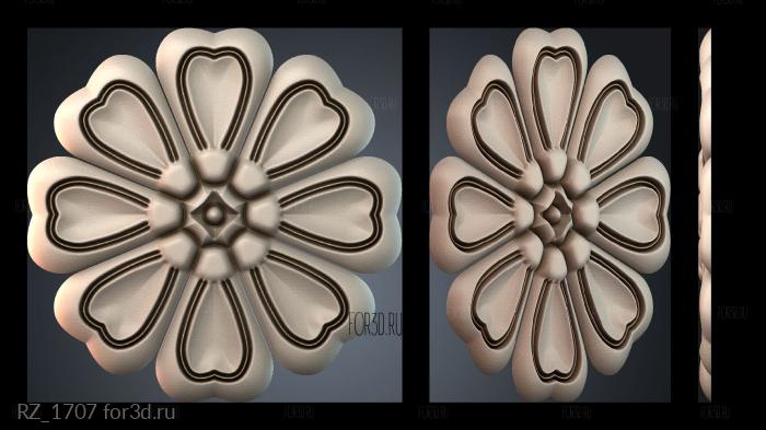 RZ_1707 3d stl модель для ЧПУ