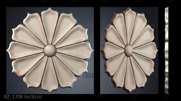RZ_1708 3d stl модель для ЧПУ