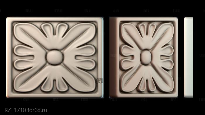 RZ_1710 3d stl for CNC