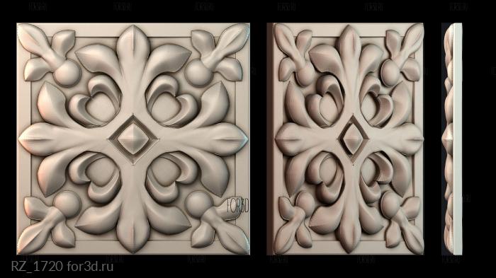 RZ_1720 3d stl for CNC