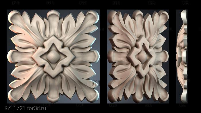 RZ_1721 3d stl модель для ЧПУ
