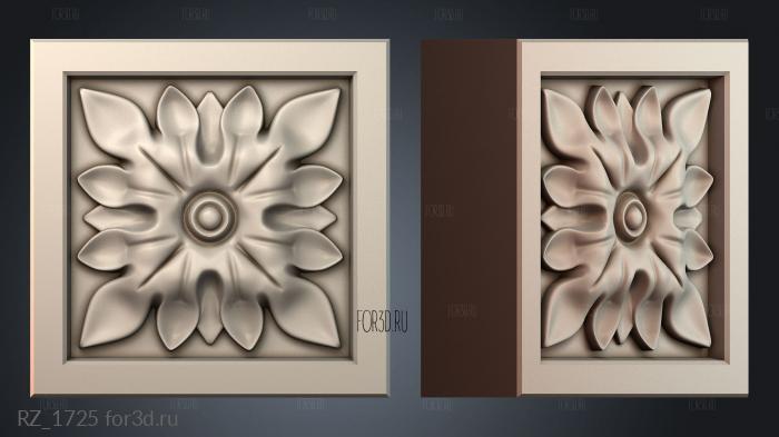 RZ_1725 3d stl модель для ЧПУ