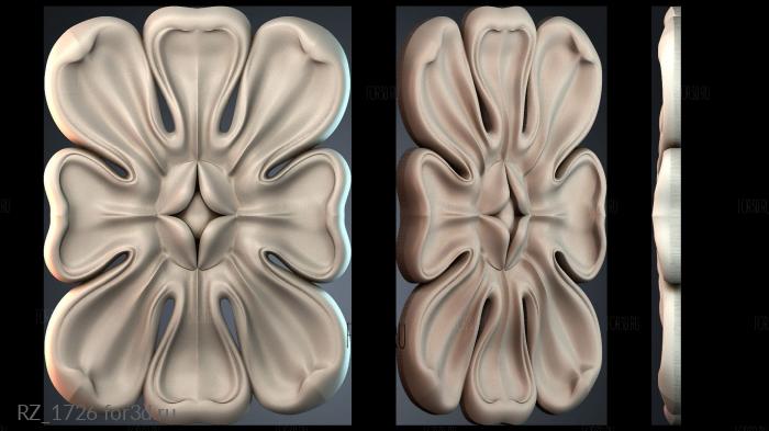RZ_1726 3d stl for CNC