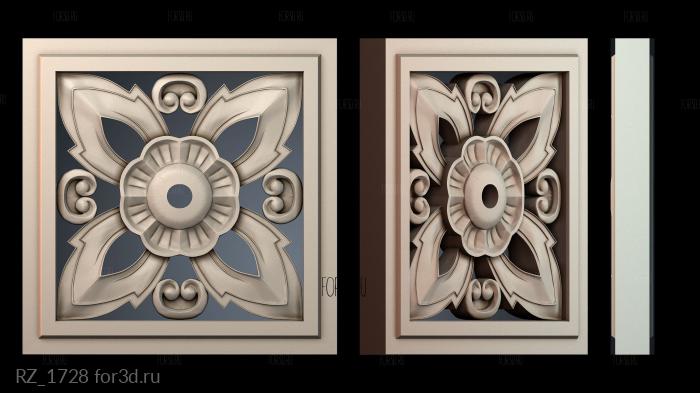 RZ_1728 3d stl модель для ЧПУ