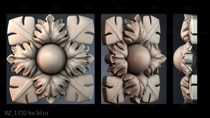 RZ_1732 3d stl for CNC