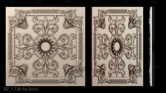 RZ_1738 3d stl модель для ЧПУ