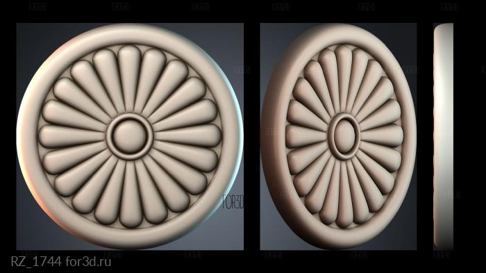 RZ_1744 3d stl for CNC