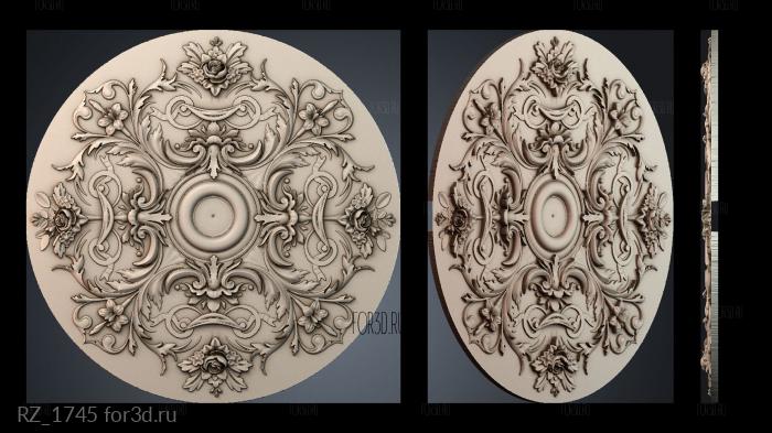 RZ_1745 3d stl модель для ЧПУ