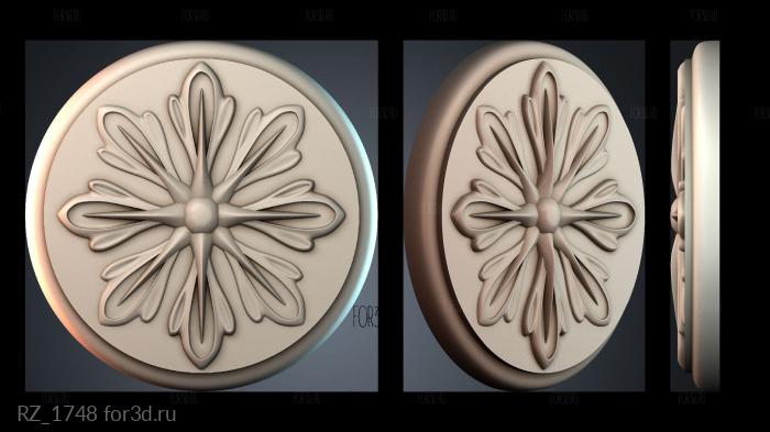 RZ_1748 3d stl модель для ЧПУ