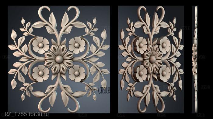 RZ_1755 3d stl модель для ЧПУ