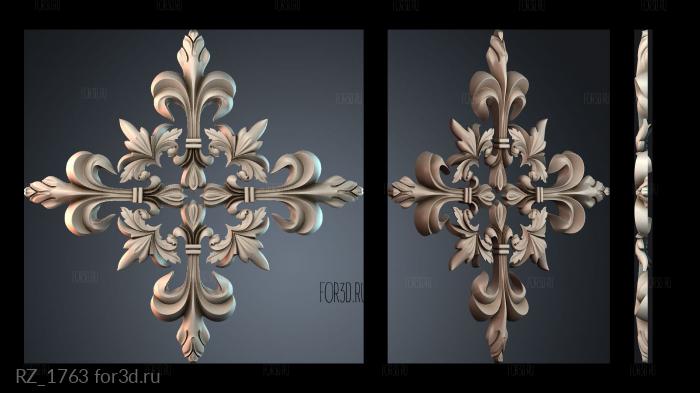 RZ_1763 3d stl for CNC