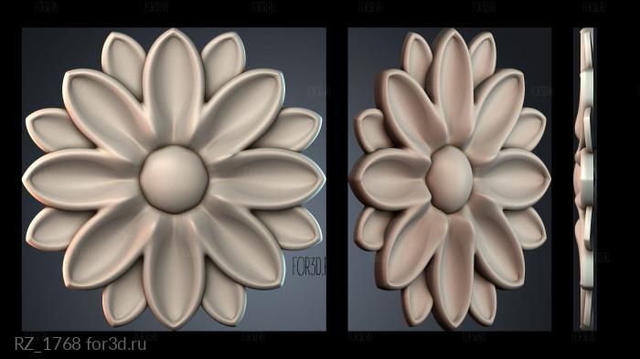 RZ_1768 3d stl модель для ЧПУ