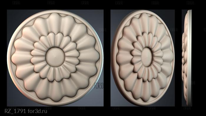 RZ_1791 3d stl for CNC