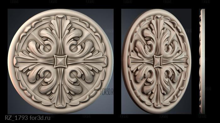 RZ_1793 3d stl модель для ЧПУ