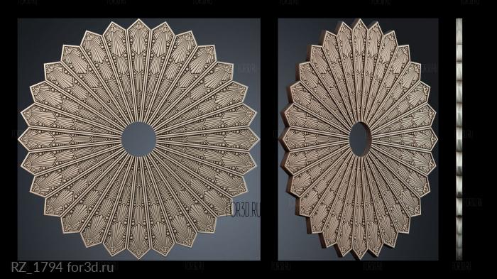 RZ_1794 3d stl for CNC
