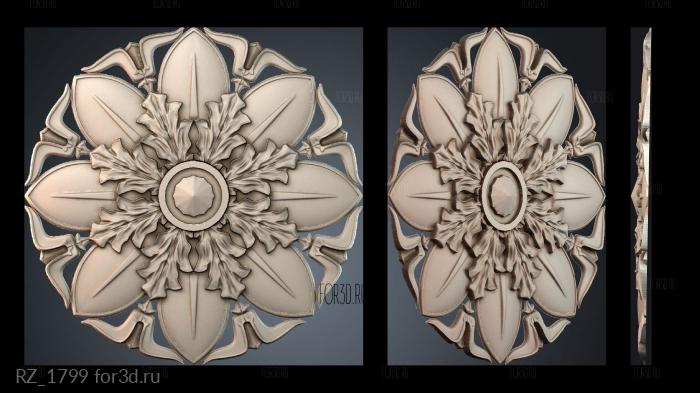 RZ_1799 3d stl модель для ЧПУ