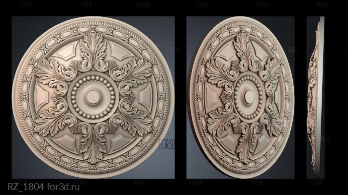 RZ_1804 3d stl for CNC