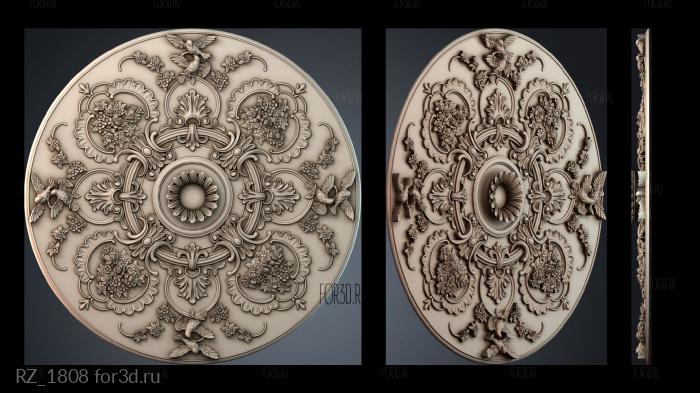 RZ_1808 3d stl for CNC