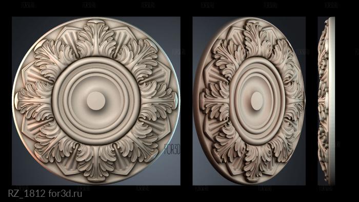 RZ_1812 3d stl for CNC