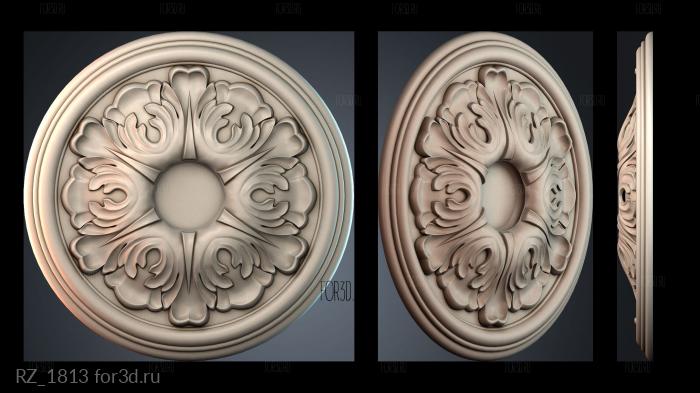 RZ_1813 3d stl for CNC